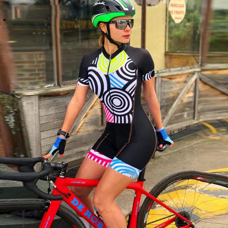 

Racing Sets Team Woman Clothing 2022 Summer Women Cycling Jersey Skinsuit Jumpsuit Blouse Cyclist Shirts Female Monkey Set Triathlon, Multi