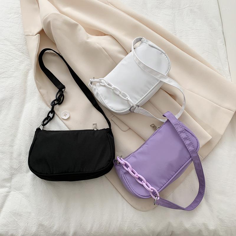 

Evening Bags Fashion Women Shoulder Bag Small Messenger Casual Purse Underarm Brand Clutch Hobos Summer Simple Handbags, Black