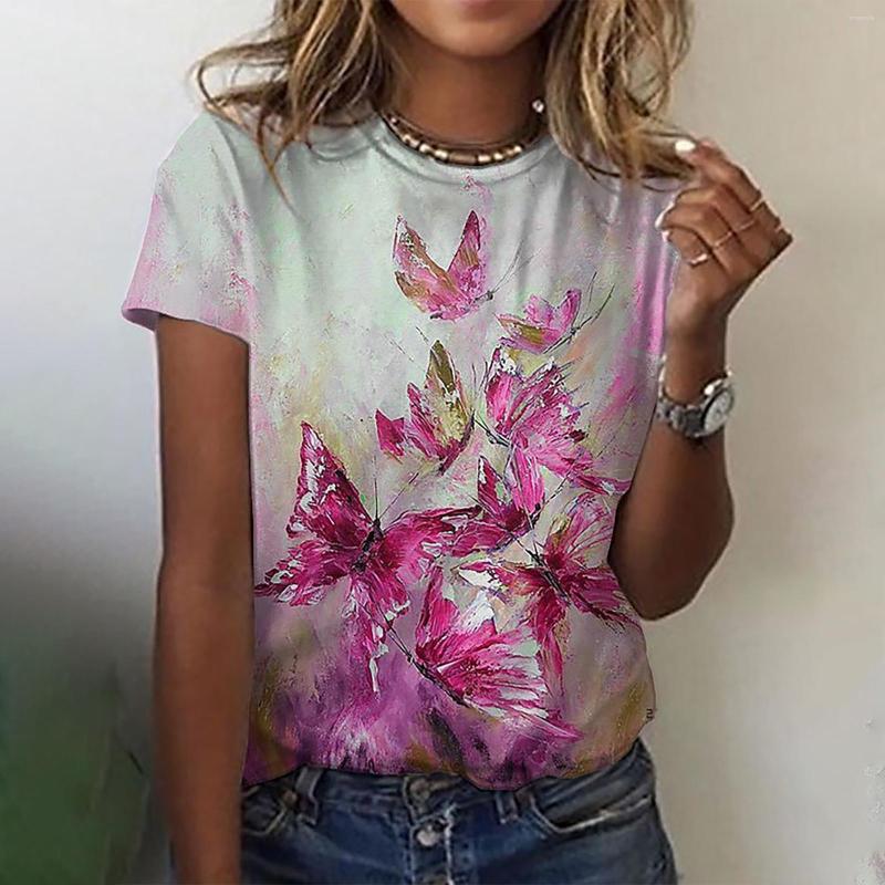 

Women's Blouses Shabby Jacket Womens Daily Summer Floral Print O Neck Tank Tops Short Sleeve Workout Shirts Casual Loose Silk Dress Blouse, Black