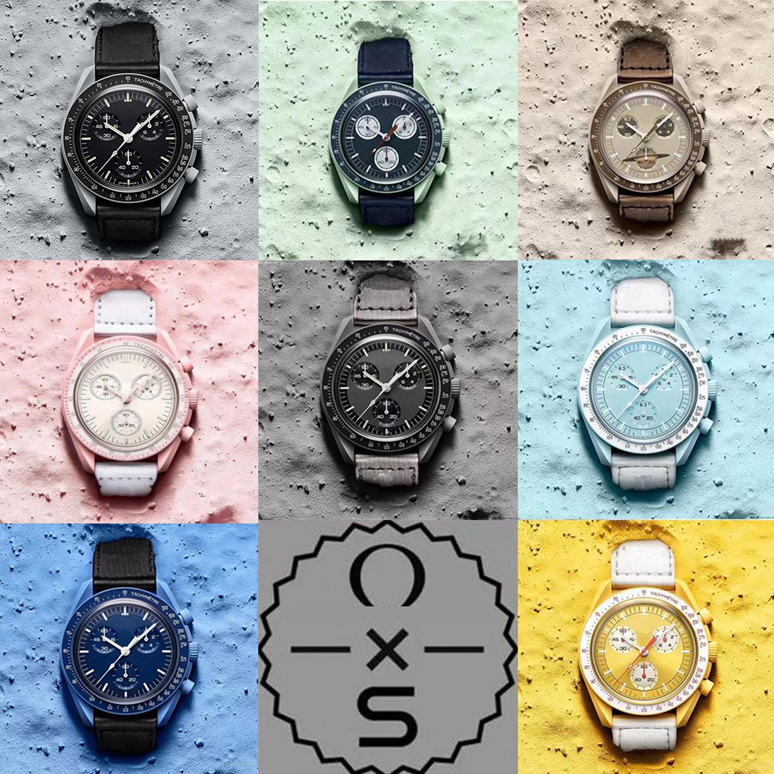 

moonswatch Bioceramic Planet Moon Mens Watches Full Function Quarz Chronograph Watch Mission To Mercury 42mm Nylon Luxury Watch SATURN Wristwatches 2023