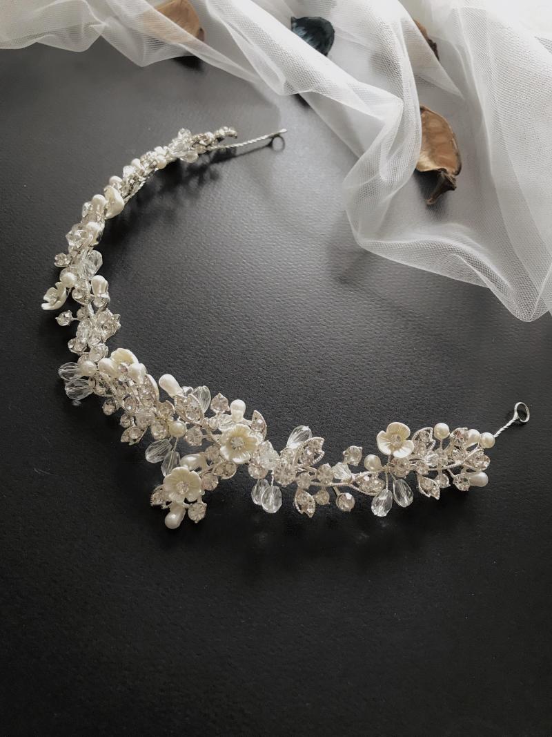 

Headpieces Bridal Hair Piece Vine Accessories Wedding Silver