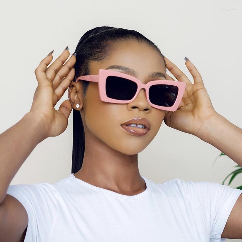 

Sunglasses Fashion Square Women Luxury Classic Retro Lens Travel Outdoor Rectangle Sun Glasses Gradient Eyewear 2022