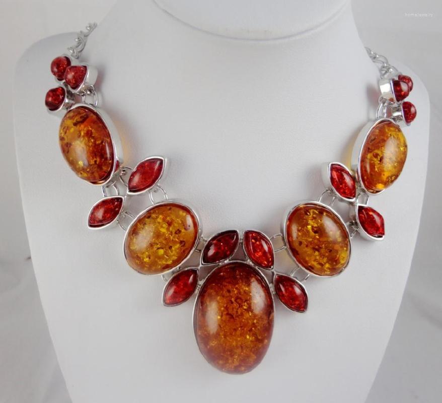 

Pendant Necklaces Wholesale Natural Precious Modernist Water Drop TEARDROP GOLDEN HONEY PRESSED AMBERS Jewelry Making NecklaceA25