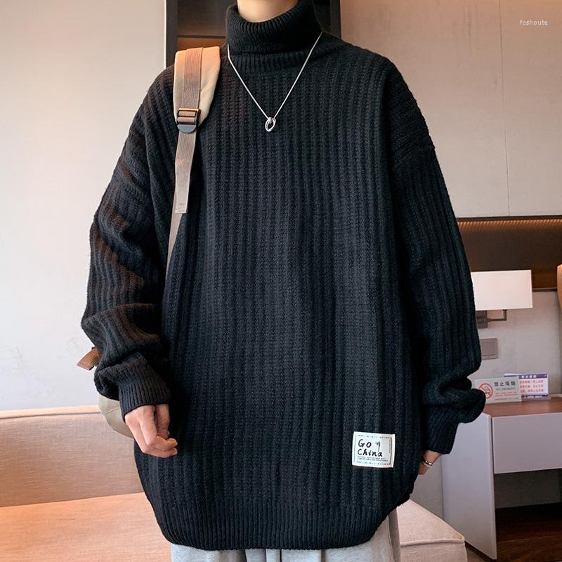 

Men's Jackets Fashion Men's Classical Turtleneck Sweater Long Sleeve High Quality Winter Warm Pullovers