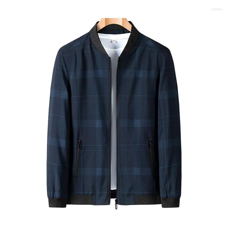 

Men's Jackets Spring Thin Jacket Men Stand Collar Business Casual Male Coats Long Sleeve Windbreaker Autumn Windrunner Nice Outerwear