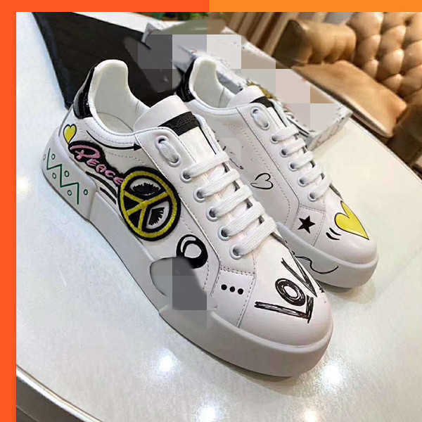 

DD 2021 Top Quality Designer Mens Casual Shoes Fashion Genuine Leather Sneakers Luxury Trainers EM6427-012 DE76