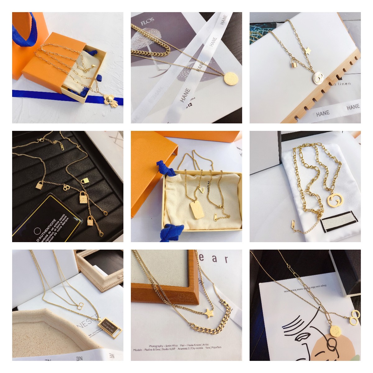 

Classic senior necklace Charm jewelry necklace Luxury designer brand Exquisite female accessories Fashion elegance Selected preferential gifts Couple family