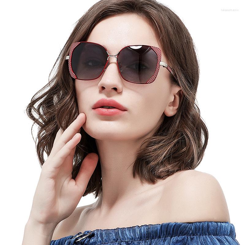 

Sunglasses Polarized Women Beach Leisure Sunshade Glasses Dustproof Windproof Riding UV400
