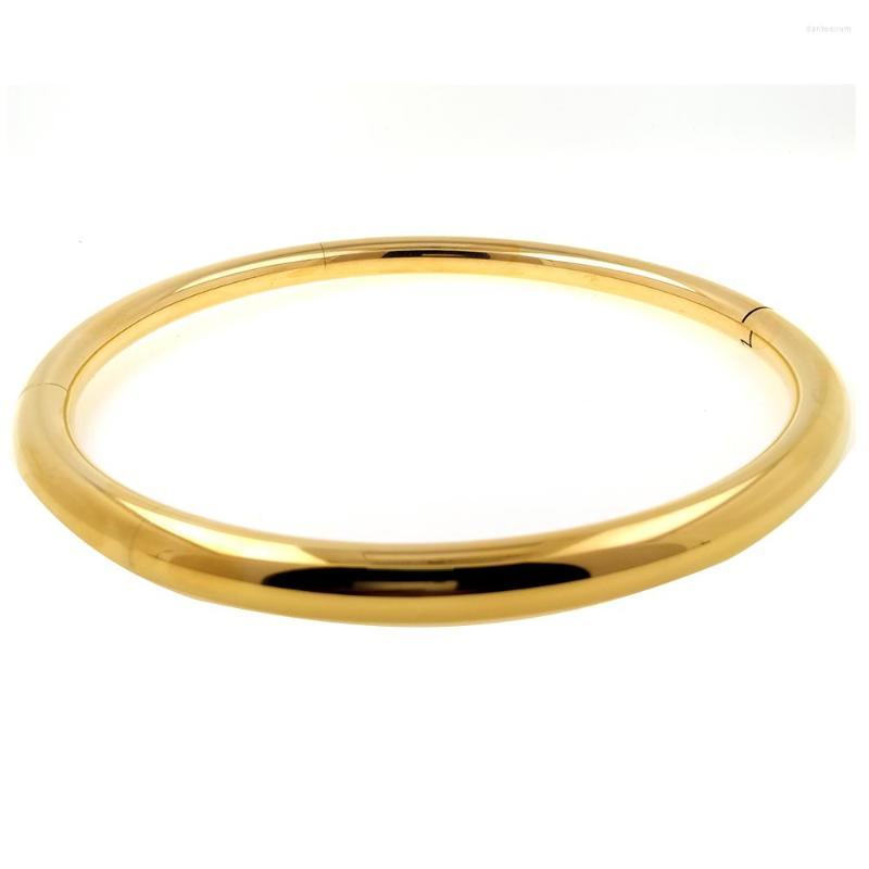 

Pendants ACECHANNEL GOLD COLOR Polished Stainless Steel Choker Slave Necklace Fetish Wear Woman Men Body Jewelry Collar Fashion Torques