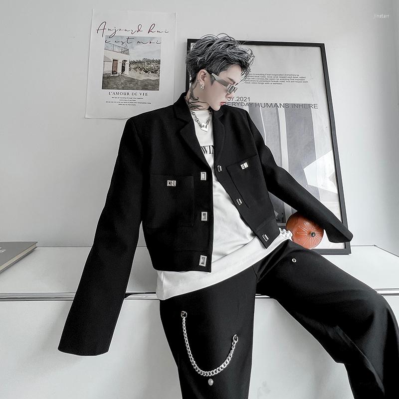 

Men's Jackets A10649 Fashion Men's Coats & 2022 Runway Luxury European Design Party Style Clothing