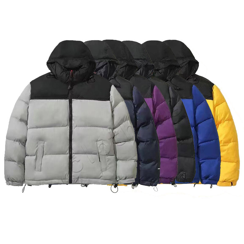 

Mens black down jacket padded cotton coats outerwear women streetwear classic coat Starter Edition embroidered letters patchwork Christmas puffer, Color 4