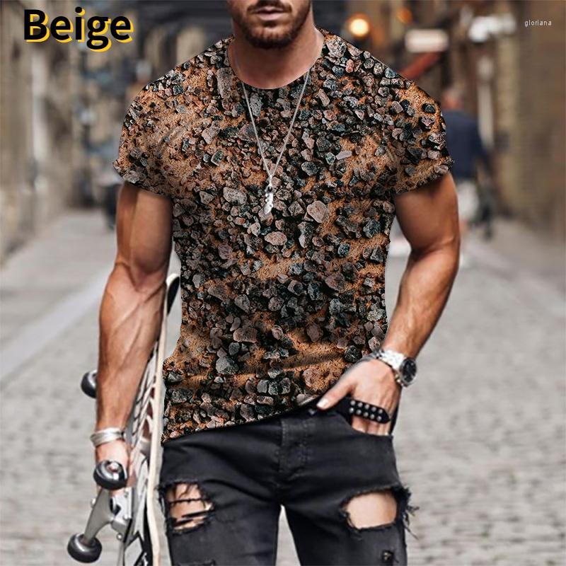 

Men's T Shirts 2022 Kaleidoscope 3d-printed Vertigo Men T-shirts Tops -5XL