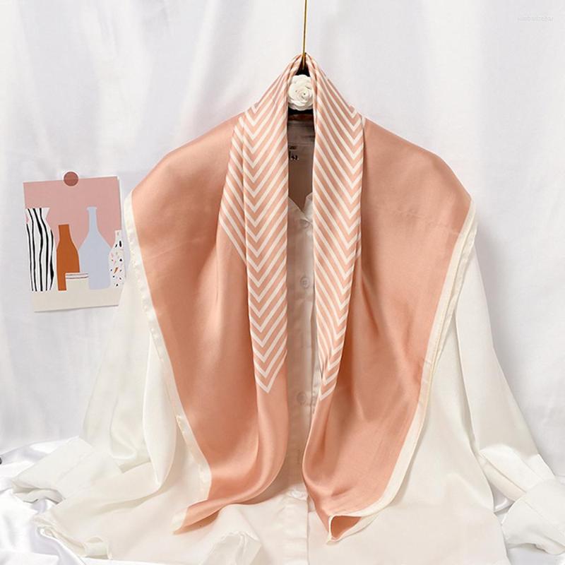 

Scarves MoriBty Women Silk Scarf Hijab Square Headwear Bandanas Large Sexy Tops Foulard Femme Pashmina Wraps Bufandas Mujer For Lady