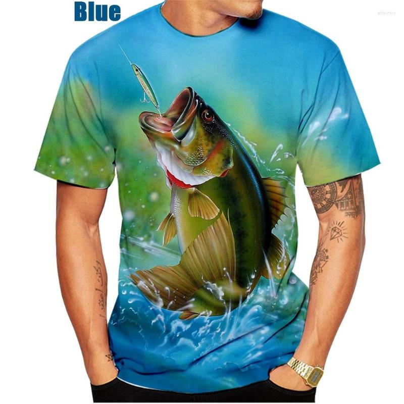 

Men's T Shirts 2022 Summer 3D Print T-shirts Cool Men Fish Tees Hobby Carp Tshirt Outfits Unisex Top Hipster XS-5XL