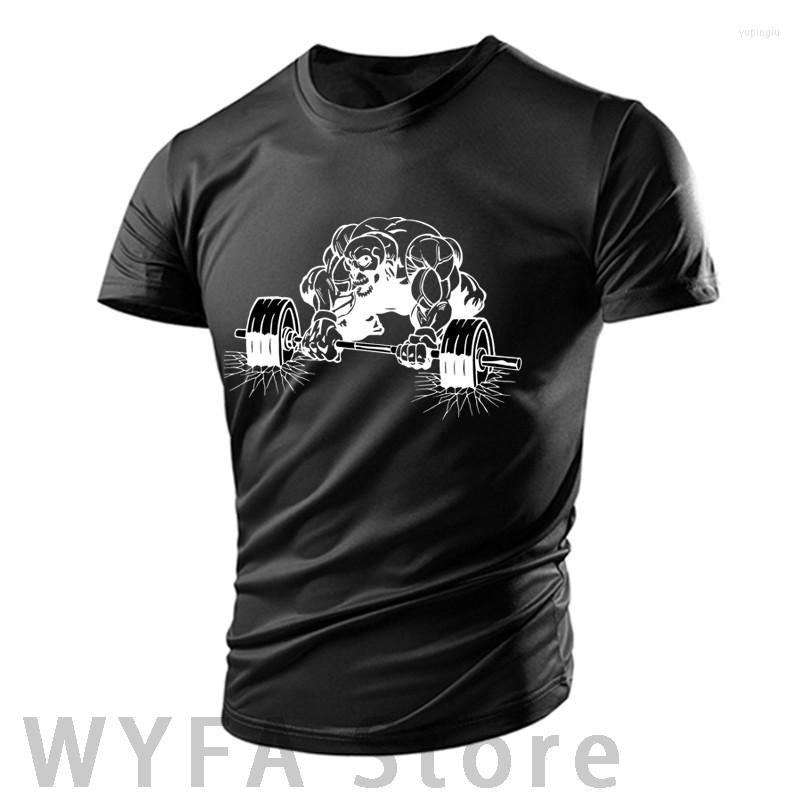 

Men's T Shirts Fun Weightlifting Master 3d Print Men's Tough Street Style T-shirt Gym Running Breathable Lightweight Sports Summer Tops, Ydqr-4