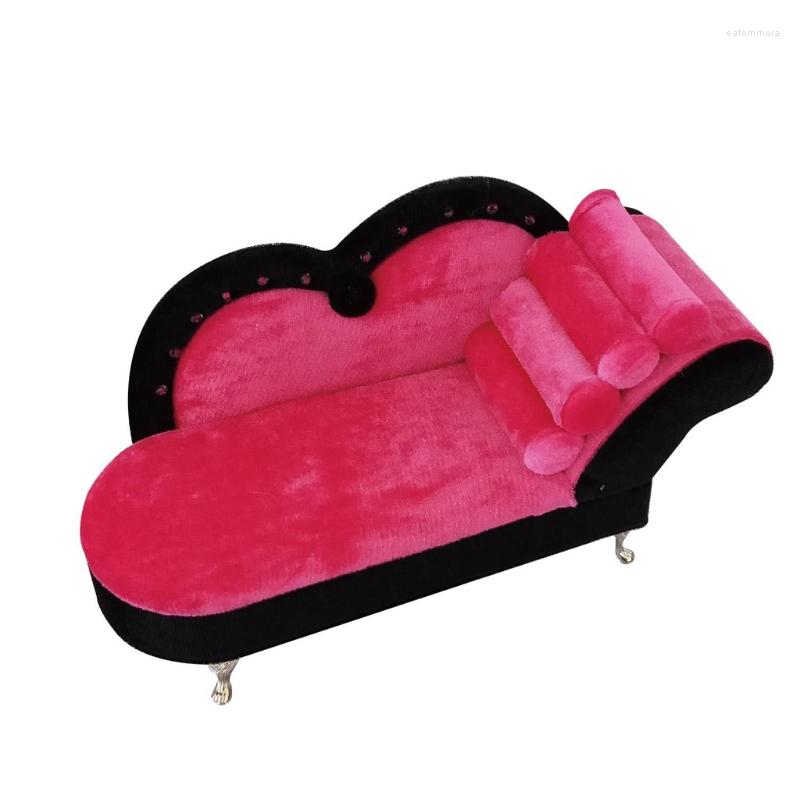 

Jewelry Pouches Dollhouse Fancy Couch Sofa Storage Organizer Box Can Open Armchair