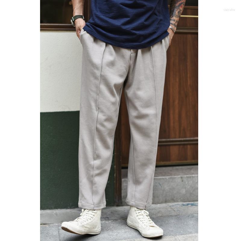 

Men' Pants Sauce Zhan Men Man Sweat Ankle-length Catgo Cargo Joggers Track 340g, Black