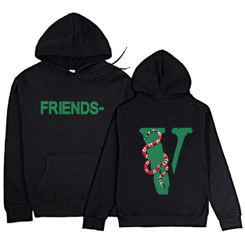 

Men' Hoody Vlo One Fashion Designer Brand Sweater Men New Viper Print Oversize Pullover Casual Hoodie Hoodies Cotton Terry Oversize Unisex, Purple
