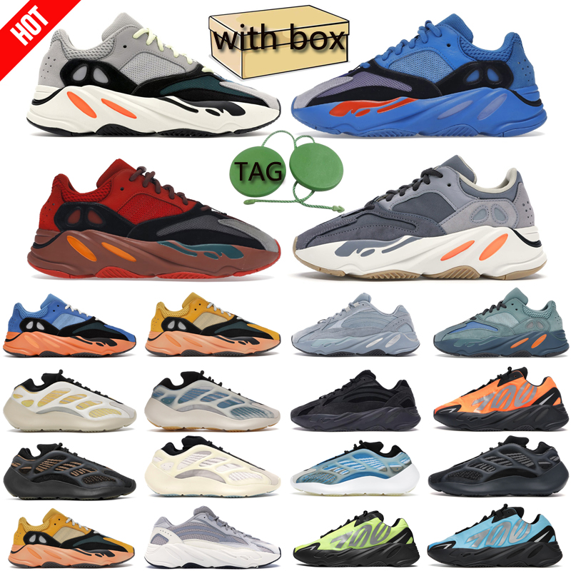 

Men and Women Shoes Breathable Sneaker 700 kanye running shoe Faded Azure Solid Grey Men's Fashion Sneakers, 17