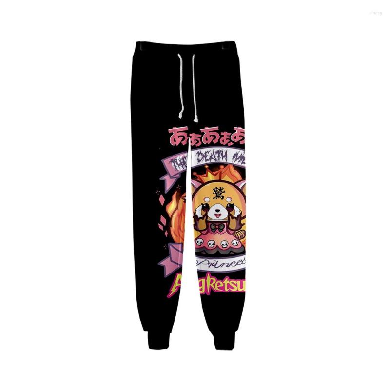 

Men's Pants 2022 Aggretsuko 3D Trousers Jogger Women Men Sweatpants Harajuku Streetwear American Cartoon Long Plus Size, Picture shown