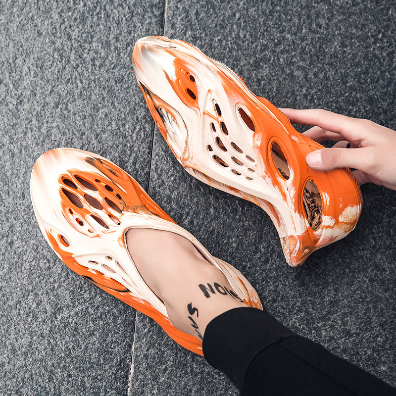 

Men Mens Women Sandals Slipper Slides Runner Ararat Flat Slide Slippers Bone Resin Desert Sand Rubber West Summer West Brown 37-47 003