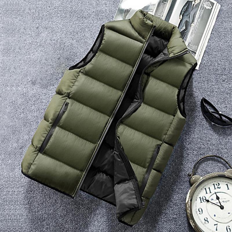 

Men's Vests Winter Vest Chic Cardigan Plus Size Coat Casual Men, Black