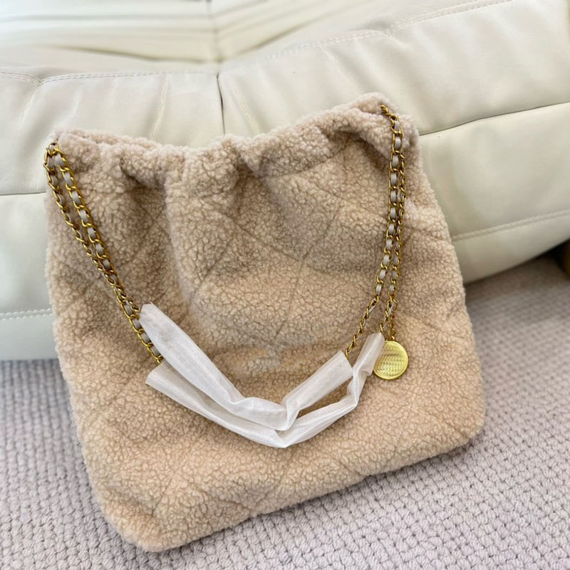 

Lambhair Women Luxury Designer Garbage Bag The Tote Large Capacity Quilted Gold Coin Classic Headband Cross Body Versatile Handbag Multi Pochettes Suitcases 36CM, Black