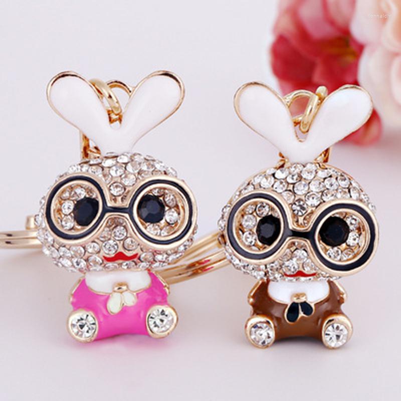 

Keychains Alloy Multi-style Creative Shiny Rhinestone Pearl Keychain Small Gift Mobile Phone School Bag Car Fun Pendant