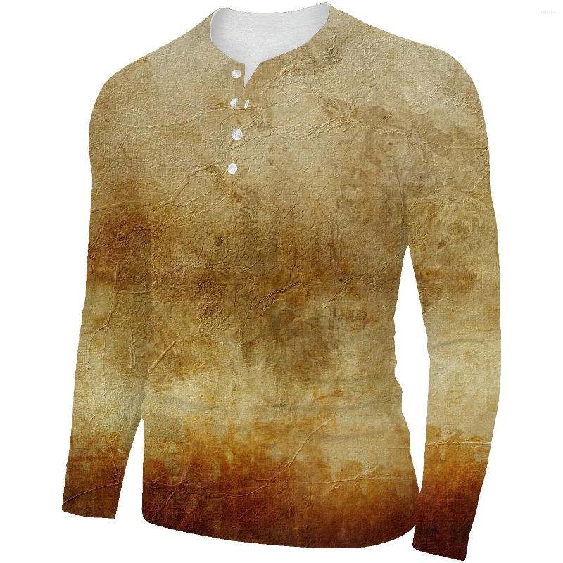 

Men' T Shirts Autumn Long-sleeved T-shirt Men' V-neck Top Casual Thin Section Colorful Plaid Loose Bottoming Shirt, Black
