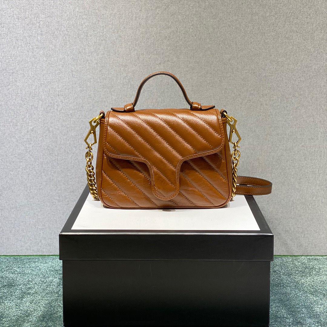 

7A High women bag quality Leather Handbag Womens Lady the totes Bags Crossbody Handbags Purses tote Shoulder Bag Classic Satchel Totes, Brown