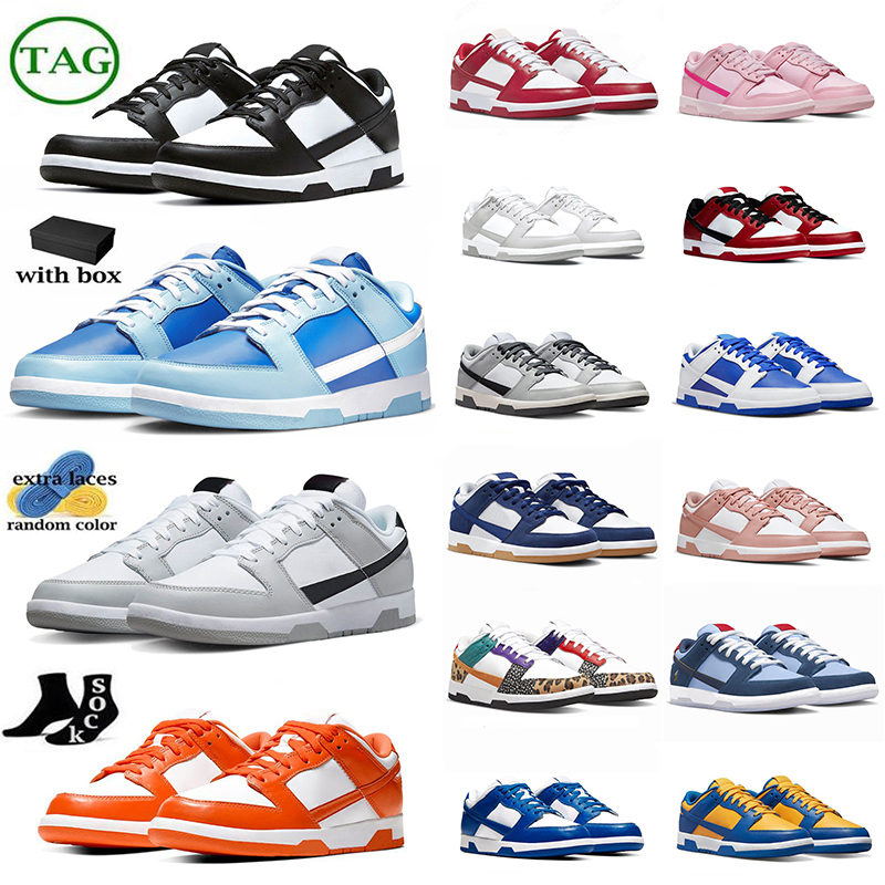 

With Box Running shoes Men Women Panda Syracuse Argon Medium Olive UNC Grey Fog Triple Pink walking jogging sneakers trainers size 36-45, 43