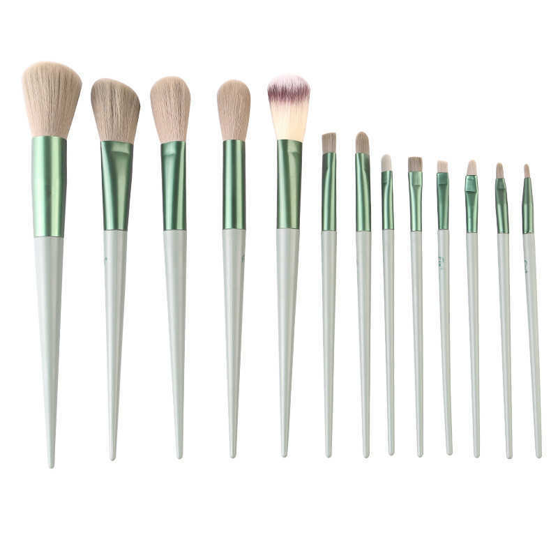 

13Pcs Soft Makeup Brushes Set Eyeshadow Contour Brush Fluffy Foundation Powder Blending Make Up Brush Beauty Tools Juego De Pinceles De Maquillaje