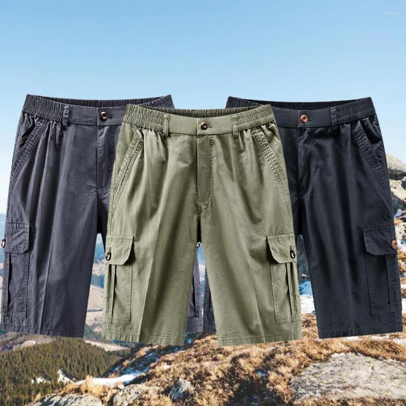 

Men's Shorts Loose Good Shape Casual Men Sweat Breathable Short Pants Soft For Home, Dark blue