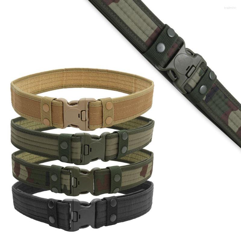 

Belts Durable Outdoor Safety & Survival Black Quick Release Work Belt Tactical Buckle Waistbelt