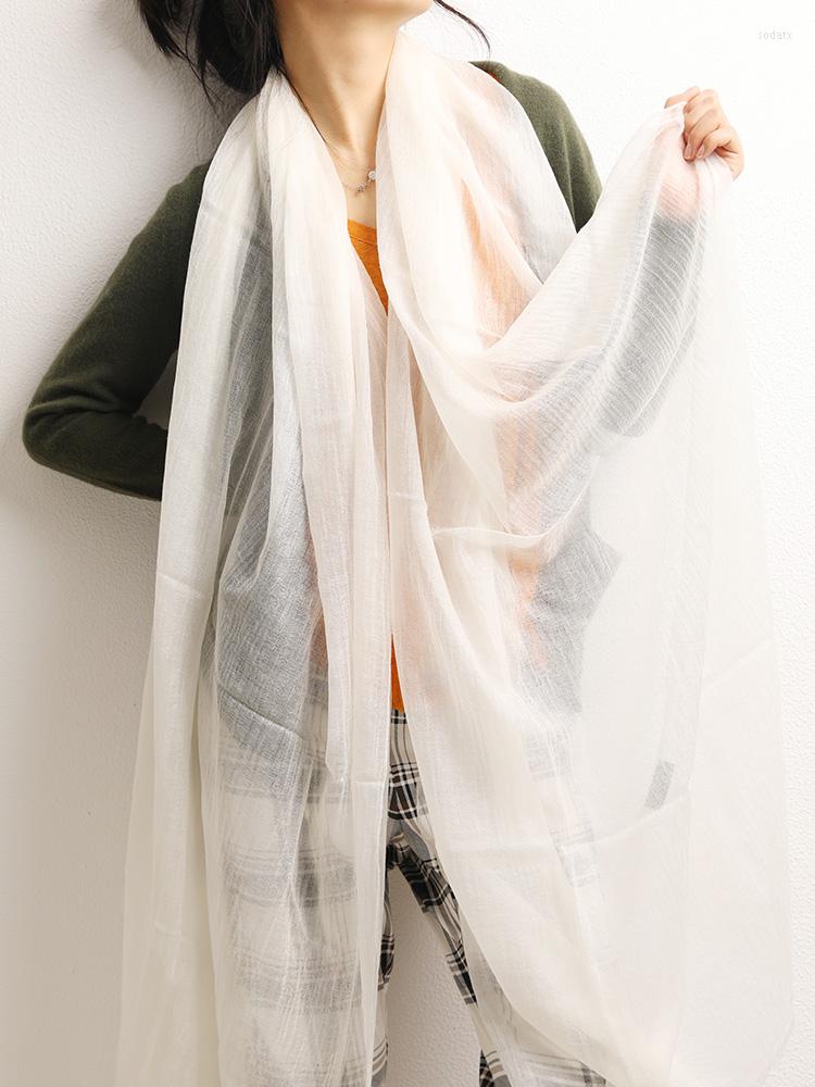 

Scarves Pure Cashmere Shawl Scarf Women Ring Lady Winter Summer All Season Thin Warm Soft Wrap Pashmina