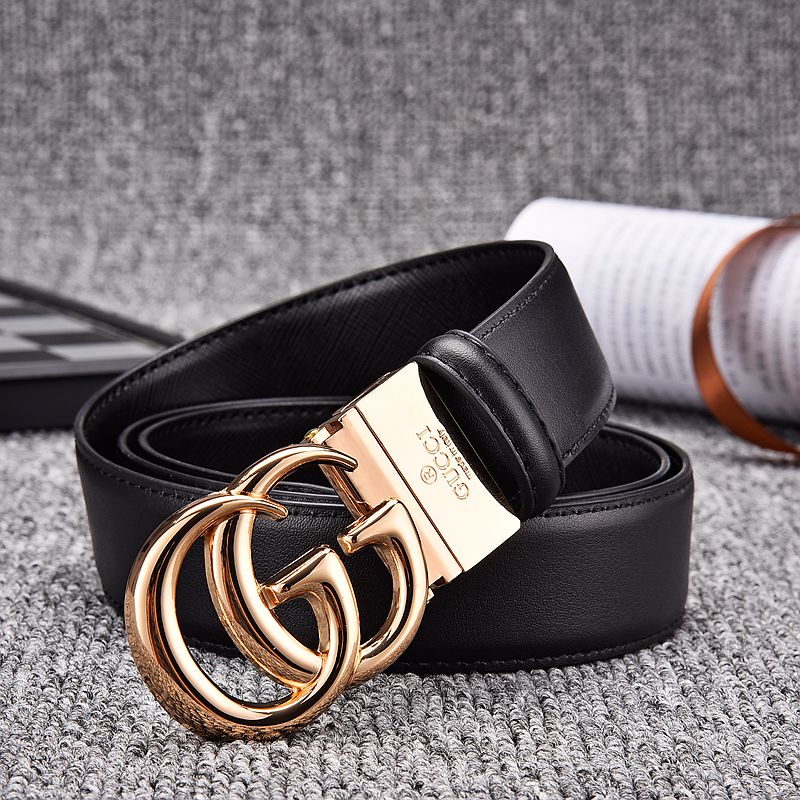 

2023 New Luxury designer Gucci Belt Buckle Fashion Genuine Leather Women Belts For men Letter Double Big gold classical E0J, No box