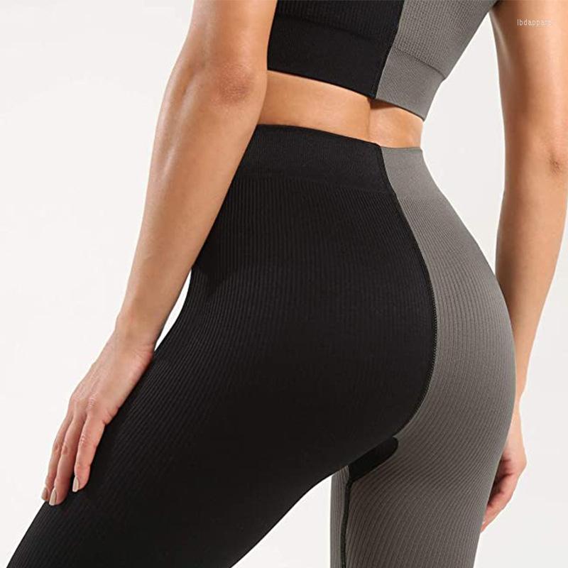 

Active Sets Summer Sports Wear For Women Gym Clothing Yoga Set 2 Piece Women' Two-color Matching Suit Bra And Leggings, Khaki shorts sets