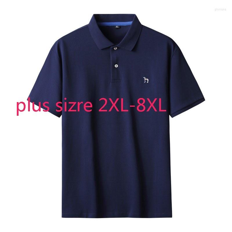 

Men's T Shirts Summer Arrival Large Fahsion Suepr Men Casual Short Sleeve Cotton Knitted Print T-shirt Plus Size 2XL 3XL  5XL 6XL 7XL8XL, White