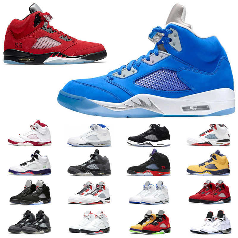 

Jumpman 5s Basketball Shoes 5 Mens Bluebird Oregon Anthracite Oreo What The Stealth Blue Suede Raging Bull OG Fire Red Top Trainers Outdoor