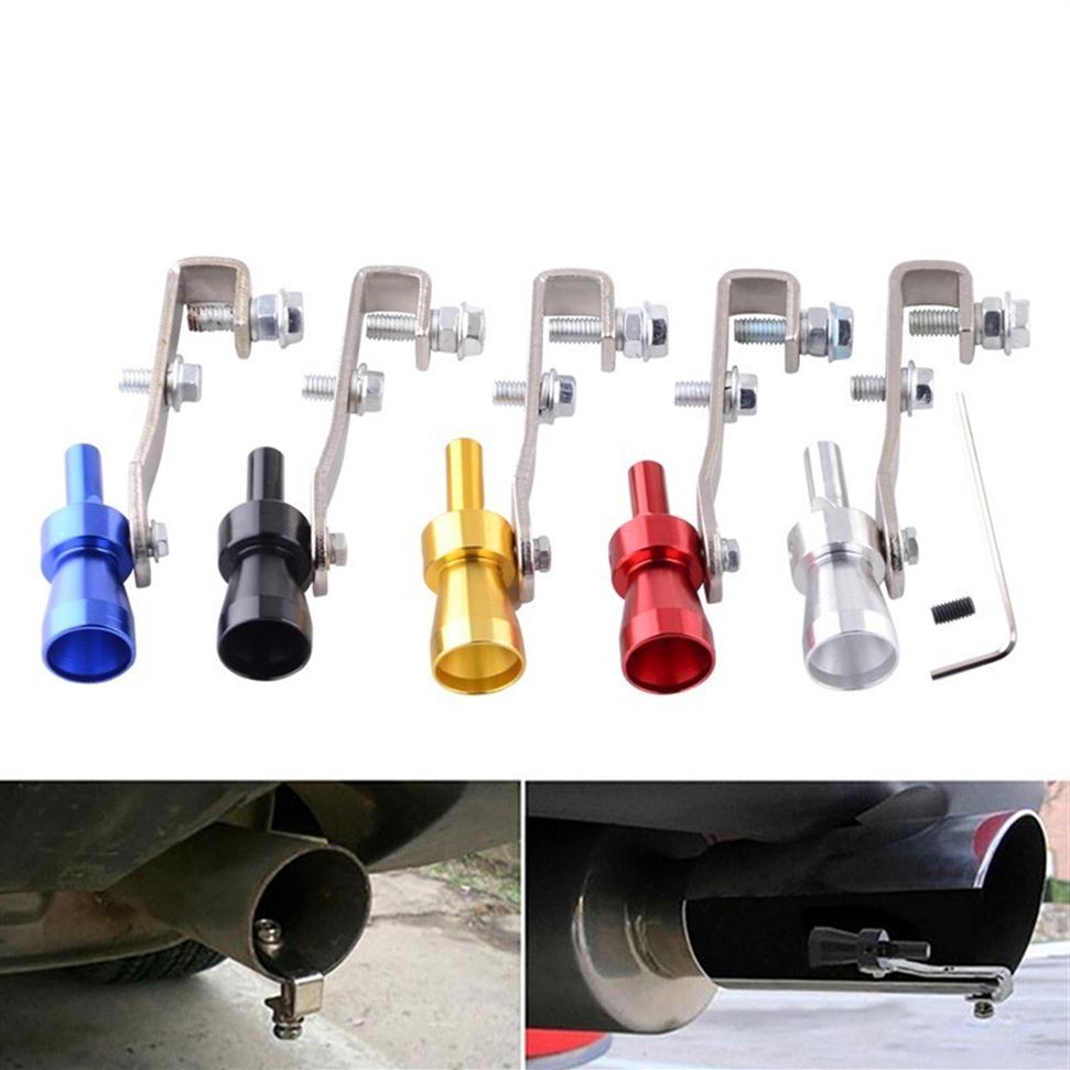 

2X Universal Car Turbo Whistle Turbo Whistle Sound Muffler Blow Off Exhaust Tip Pipe Simulator Sound Pipe Size S M L XL1994