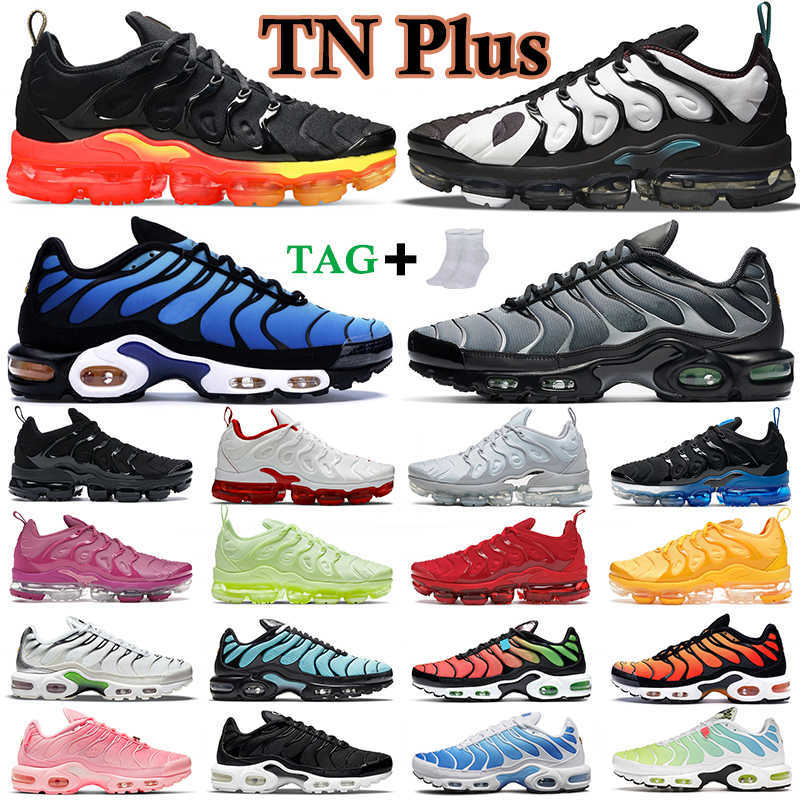 

tn Plus Running Shoes men women Triple Black Red White Barely Volt USA Fresh Aqua Silver Particle Hyper Blue mens trainers outdoor sneakers, 40