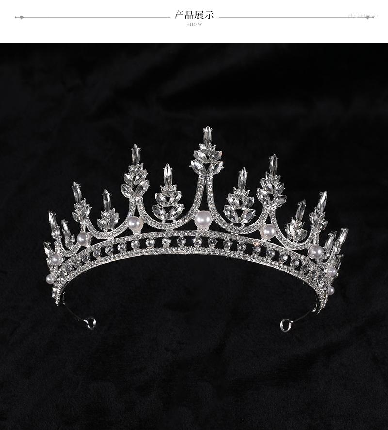 

Headpieces Wedding Dress Crystal Crown Bridal Tiara Catwalk Headband