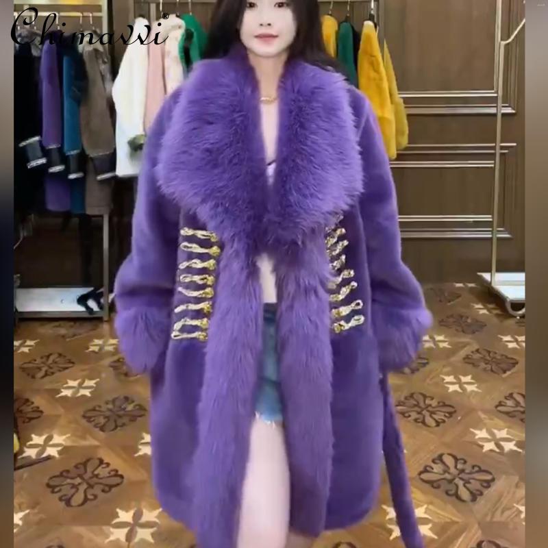 

Women's Fur European Women's Fashion Elegant Long Sleeve Toka Wool Leather Coat 2022 Winter Ladies Streetwear Casual Trend Solid Jacket, Green