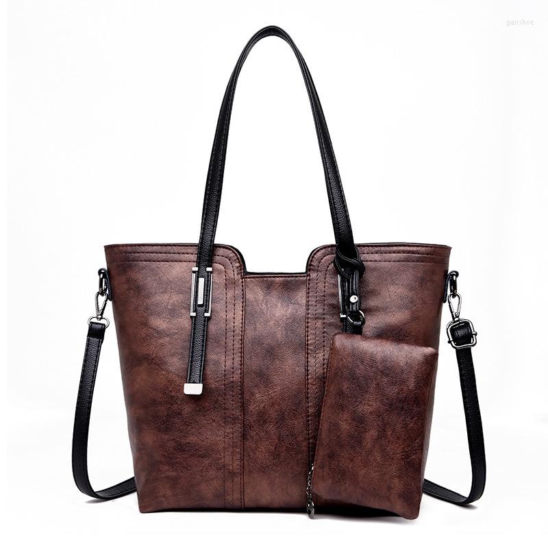 

Evening Bags 2PCS/Set Sac A Main Femme Large Capacity Crossbody For Women Luxury Handbags Designer Shouler Bag Bolsa Messenger, Red