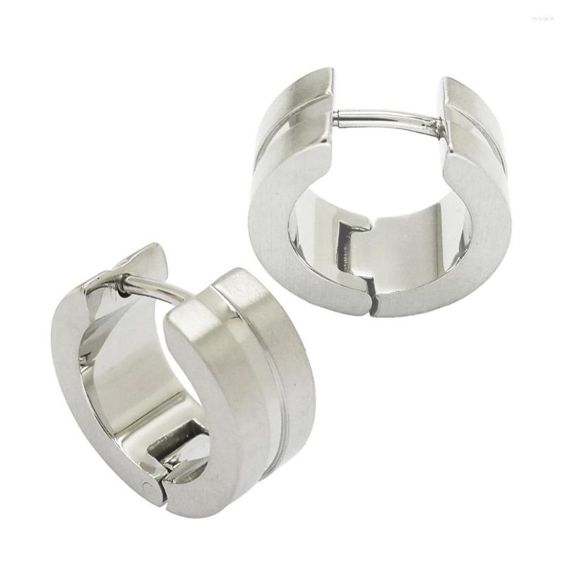 

Hoop Earrings ACECHANNEL Stainless Steel Fashion Hinged Piercing Ring Men Women Earring Unisex Hoops Circle