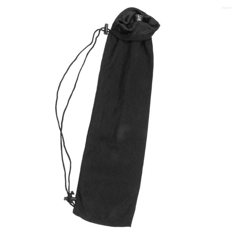 

Outdoor Bags Storage Bag Drawstring Design Battledore Racket For Sports Home, Black