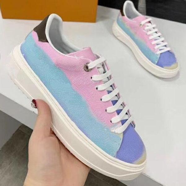 

Sneakers Women Shoes Leather Woman Casual Size 2021Time Out Mkj002 35-41 aBS SQA