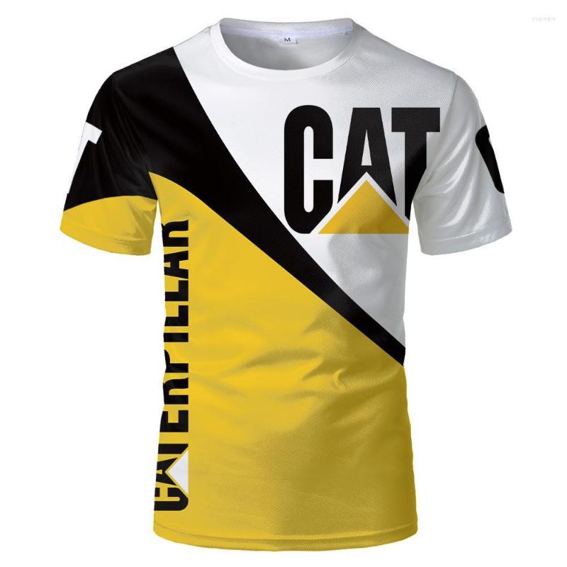 

Men's T Shirts Excavator Equipment 3D Print Men's Shirt Harajuku Polyester Fun Casual Tees Fashion Short Sleeve Top Streetwear Men, B10