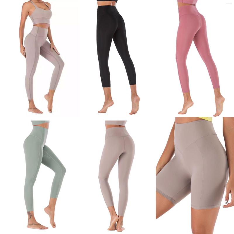 

Active Sets Naked-Feels Yoga Set Clothes Leggings Workout Gym Pants Women Squat Proof High Waist Fitness Tights Sport, Grey bra