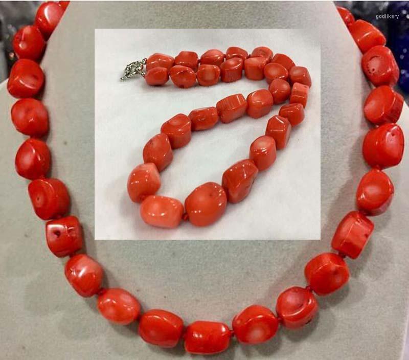 

Chains Huge Natural 14MM Green Jade Gemstone Necklace 18"